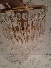 Vintage Crystal Wall Lights