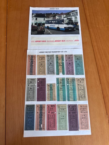 Vintage bus tickets - 35,