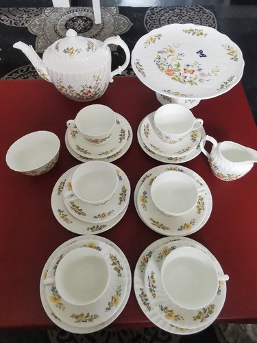 Vintage aynsley swirl cottage - vintage,