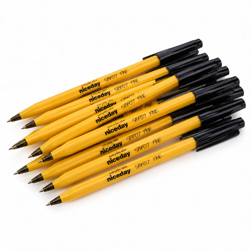Black fine ballpoint pens - ballpoint, biro
