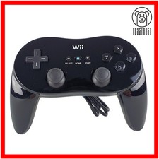 Nintendo Wii Classic Controller Pro / Control Pad Black RVL-005 Genuine Official