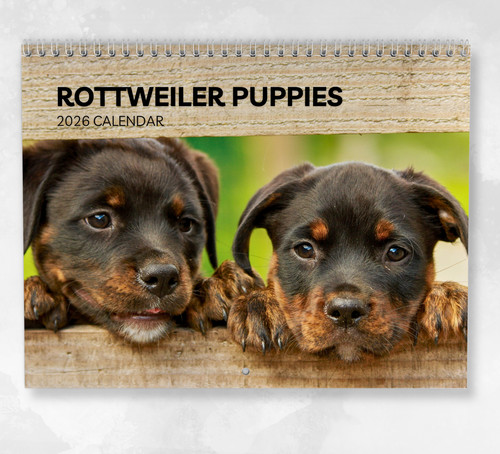 Rottweiler puppies calendar - puppies,