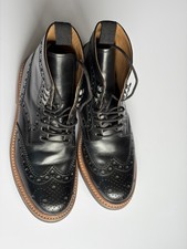 Grenson Men's Black Leather