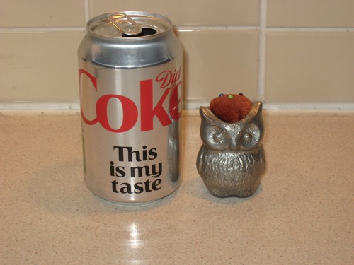 Pewter owl vintage - pewter, cushion