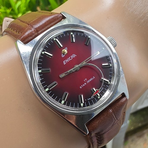 Vintage enicar men manual - vintage,