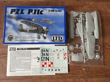 PZL P.11c. 1/48 scale. Plastic