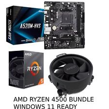 AMD Ryzen 5 4500 - ASROCK A520M-HVS-16GB MEMORY  Motherboard BUNDLE 