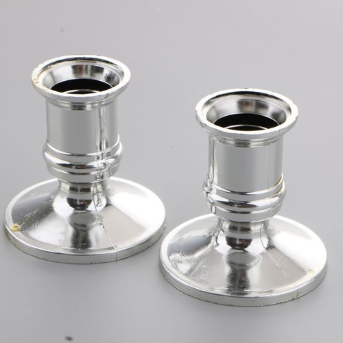 2pcs taper candle - candle, holders
