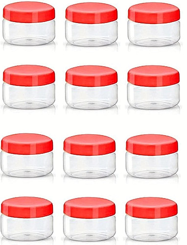 Plastic storage jars screw - plastic, |