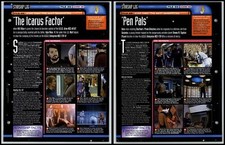 The Icarus Factor / Pen Pals - Next Generation - Star Trek Fact File Page