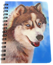 Siberian Husky 3D Notebook (NB064) ideal birthday gift