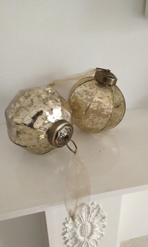 Pair vintage kugel - pair,
