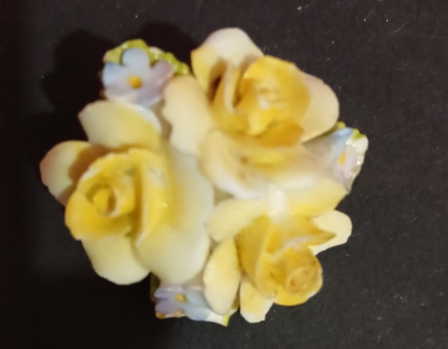Coalport bone china yellow - coalport,