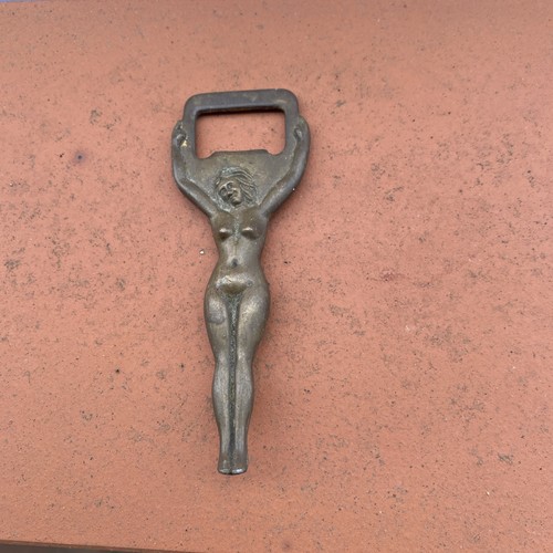 Vintage brass nude - vintage, lady