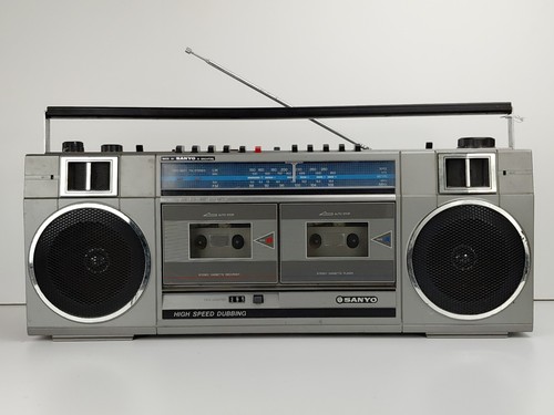 Sanyo vintage 1980 beatbox - sanyo,