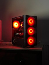 RTX 5060 TI RGB Gaming PC - 16GB RAM / 1TB SSD / Intel i7 4790 Quad / Win 11 Pro