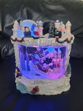 Vintage Kirkland Signature Musical Water Window Polar Bears & Snowmen Costco