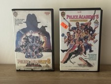 Police Academy 5 & 6 Big box VHS Tapes