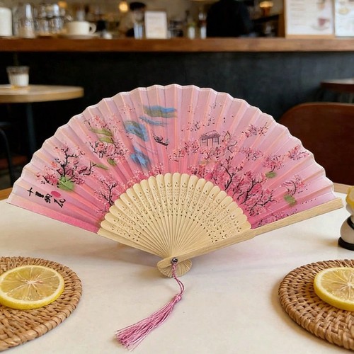 Folding fan hand - folding,