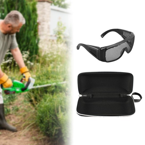 Steel mesh safety goggles - steel,
