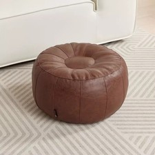 Faux Leather Seat Cushion