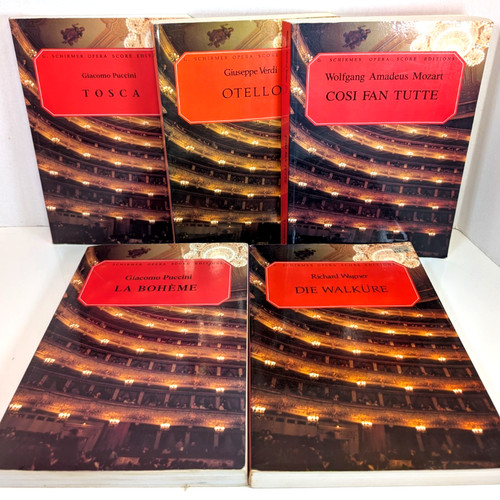 Lot schirmer opera - schirmer,