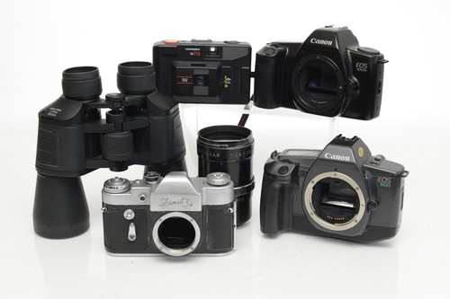 Vintage 35mm film cameras - vintage,