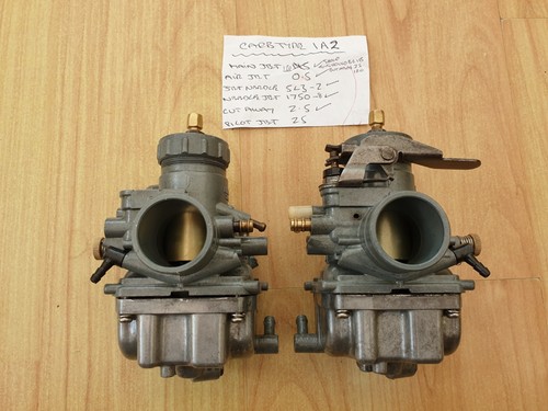 Yamaha rd250d carburetors - yamaha,