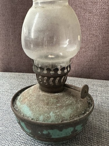 Vintage kelly oil - lamp, 1930's