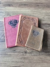 Antique Books Ella Wheeler Wilcox Suede Covers Rare 1910+ - Please Read Info ? 