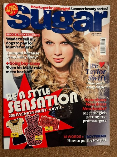 Sugar magazine taylor swift - sugar,