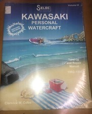 Seloc KAWASAKI Personal Watercraft Jet Ski Tune-Up & Repair Service Manual 92-98