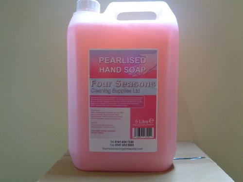 Hand soap pink pearlised - hand,