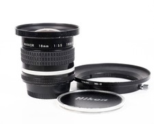 Nikon NIKKOR 18mm f/3.5 Ai-S Wide Angle Manual Lens