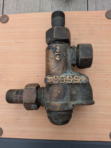Vintage boss live steam - vintage, 3/4"