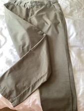 Rohan Men's  Chino Trousers Green, size 36in waist x 34in Long VGC