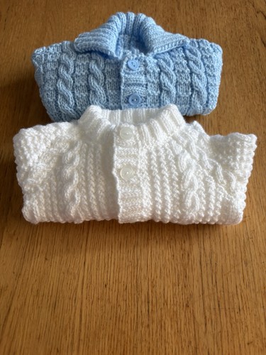 Hand knitted cardigans - hand, in