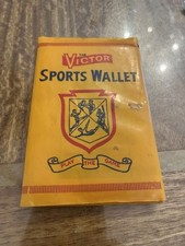The Victor Comic - Star Teams of 1961 in Sports Wallet, Football.  22 Cards.