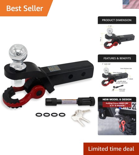 Trailer hitch ball - trailer, mount