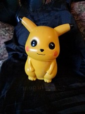 Pikachu Pokémon Vintage Money Box Plastic 2000 Moneybank 