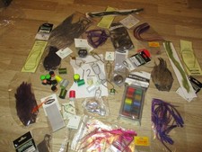 job lot 12 fly tying materials