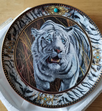 Franklin Mint "Prowl of the Tiger" Collector Plate Anthony Gibbs 