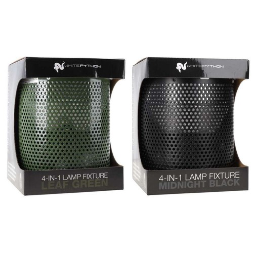 White python reptile lamp - white,