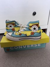 Scooby Doo Converse Trainers Rare Mystery Machine Uk 6 With Box Authentic 