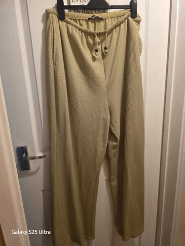 Womens light brown wide - wide, leg