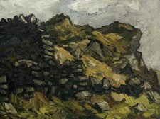 Kyffin Williams Rocks at