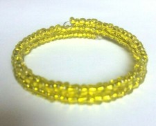 Yellow Coloured Glass Seed