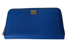 Dolce & Gabbana Saffiano Leather Sicily Purse Long Wallet