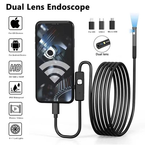 Dual lens endoscope - dual,