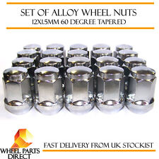 Alloy Wheel Nuts (20) 12x1.5 Bolts Tapered for MG TF 02-11